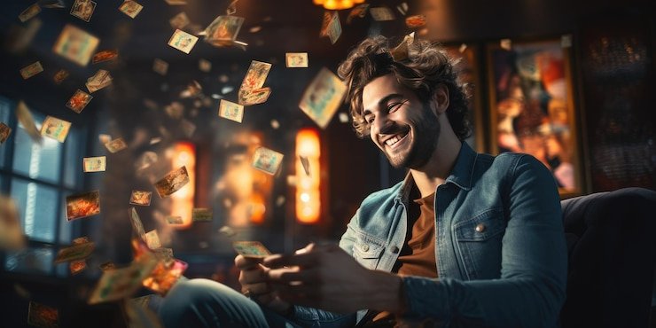 Antarmuka iOS Web juragan togel di layar iPhone dengan menu pasar sepak bola